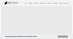 Desktop Screenshot of catexpress.com.br